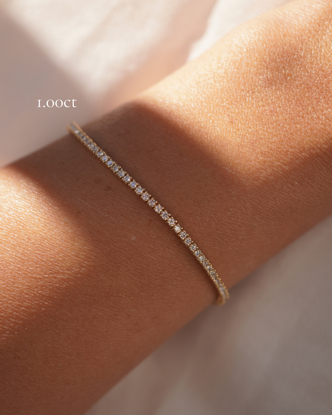 Lab Grown Classic Diamond Tennis Bracelet