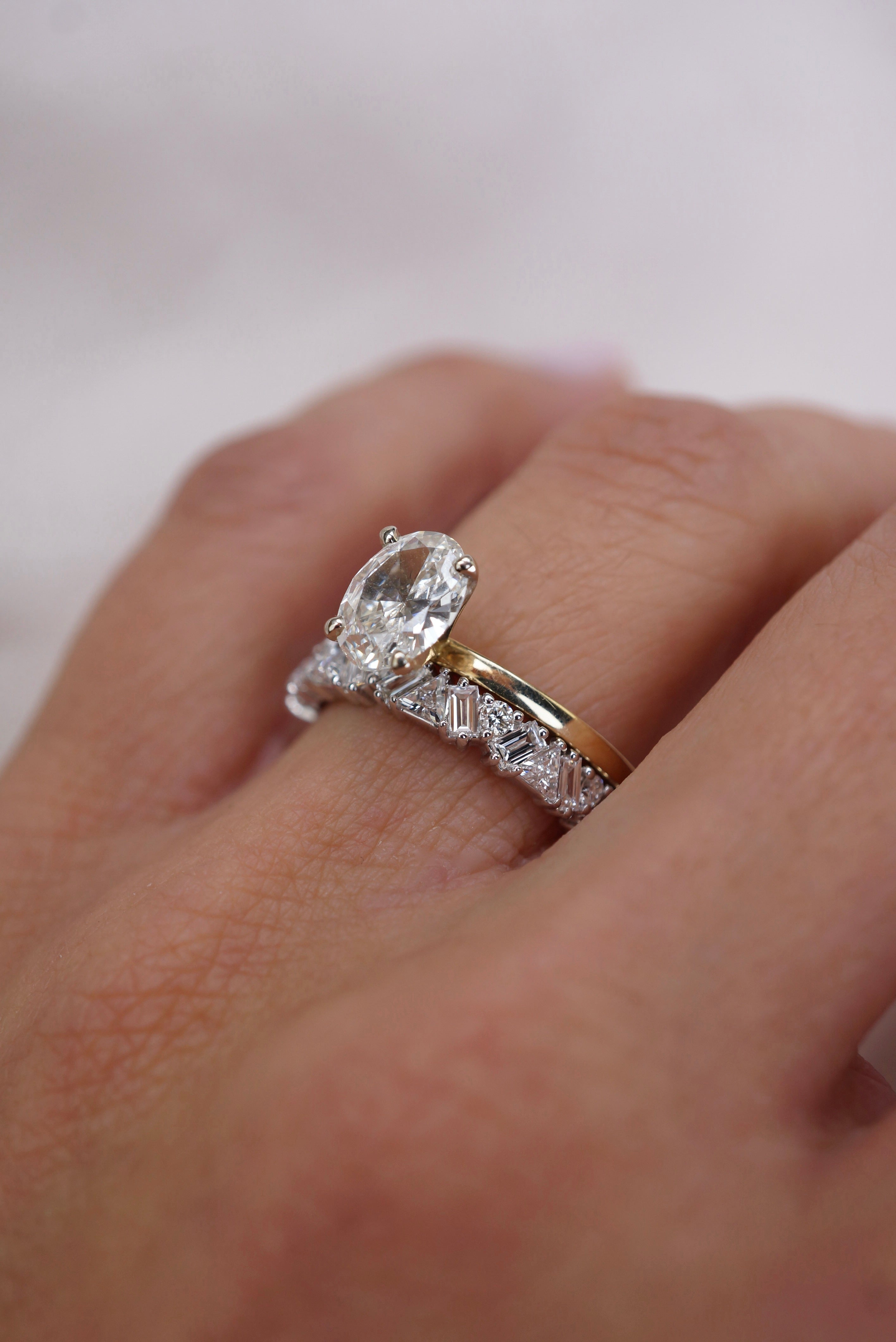 Lab Grown Trillion Trio Band