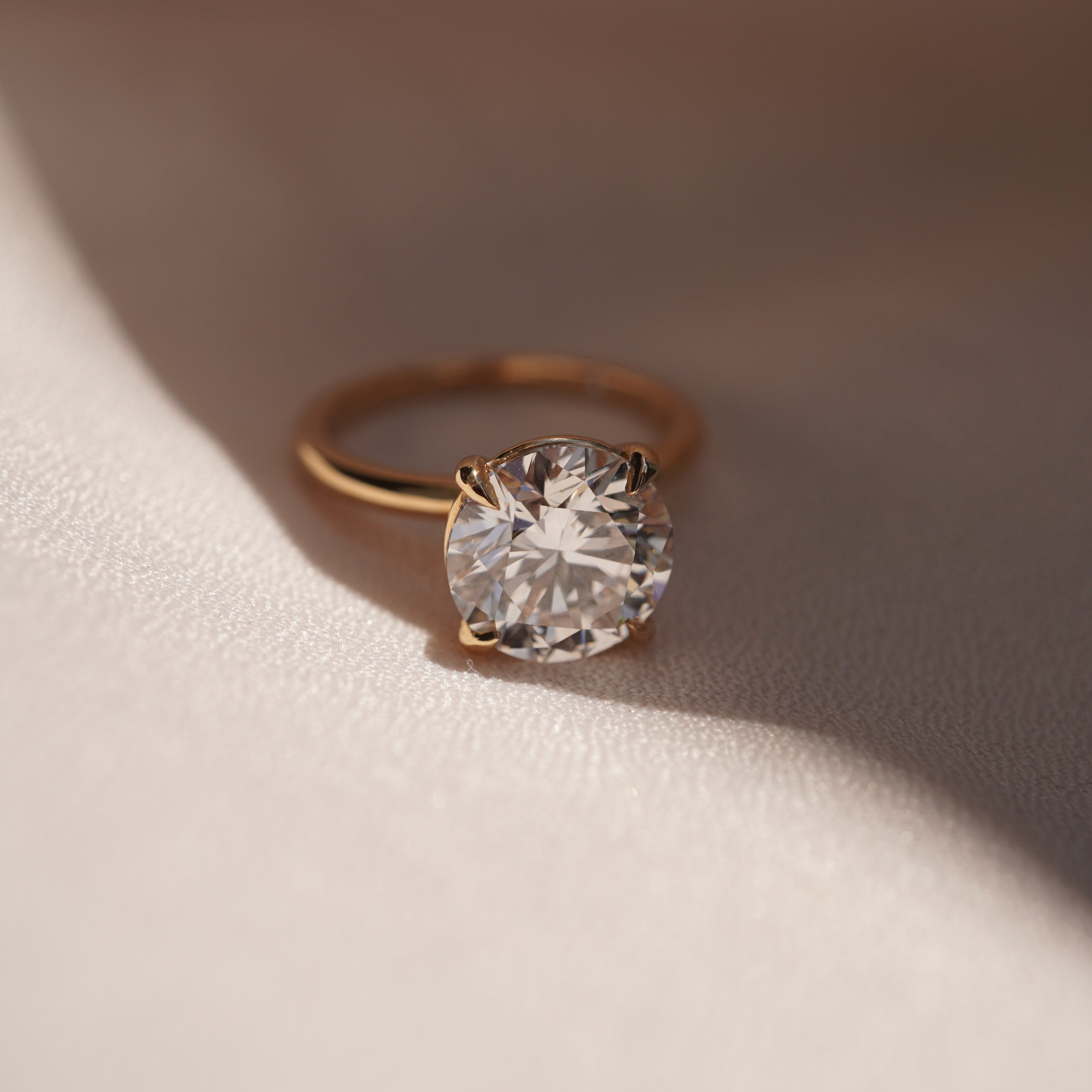 Round Diamond Solitaire Ring