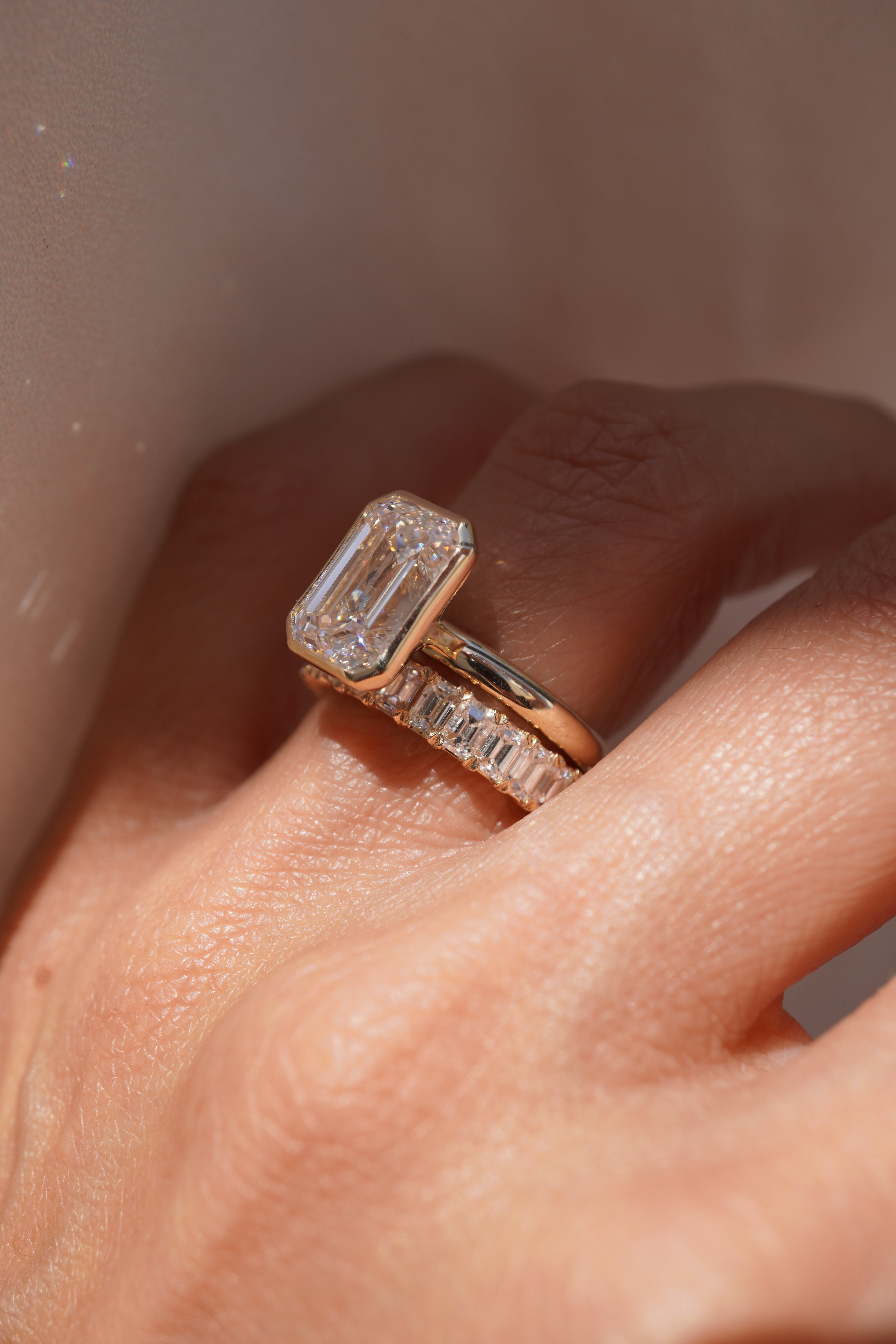 Vault Natural Petite Emerald Eternity Band