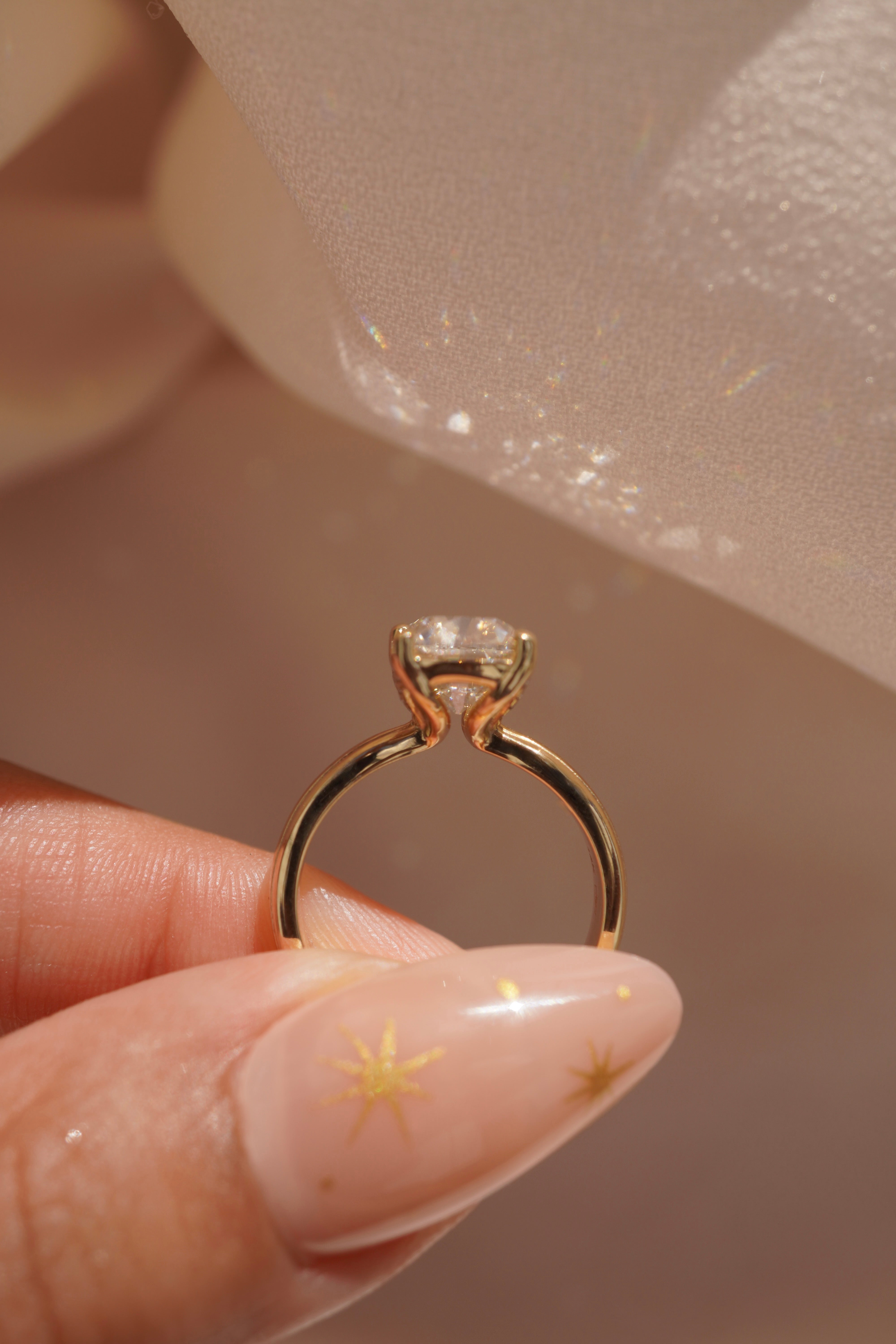 Margot Old Mine Cushion Ring