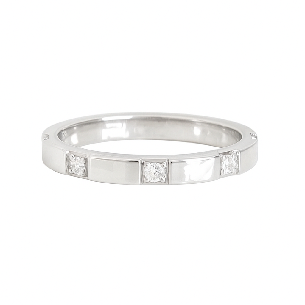 Inlay Diamond Band