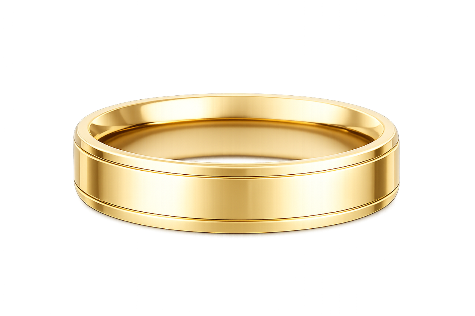 Polished Step Edge Band