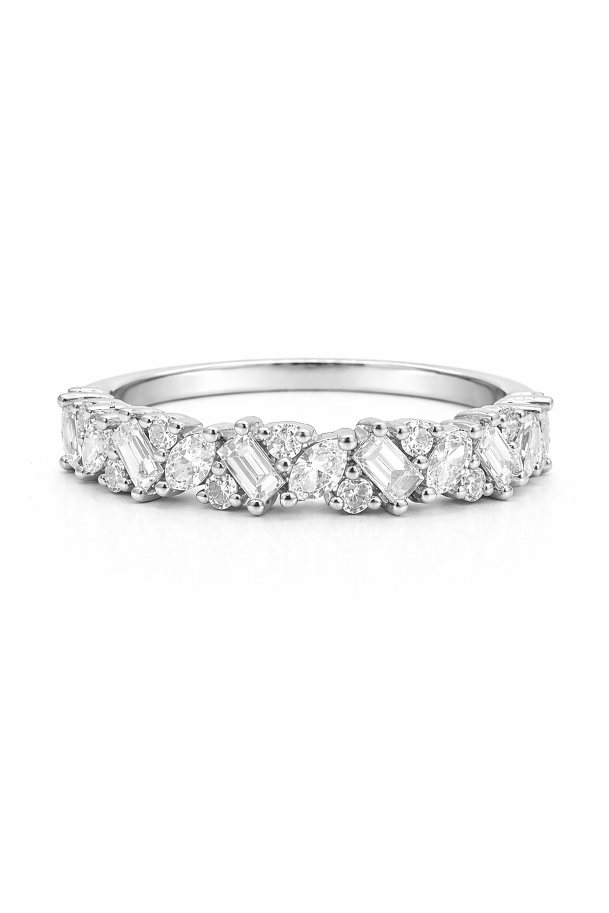 Lab Grown Mixed Diamond Band