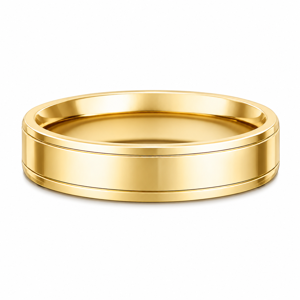 Polished Step Edge Band