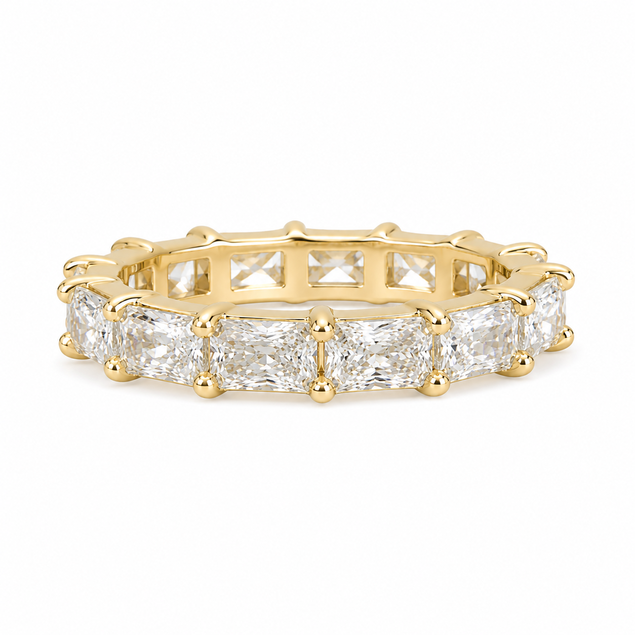 Vault Lab Grown East-West Radiant Eternity Band