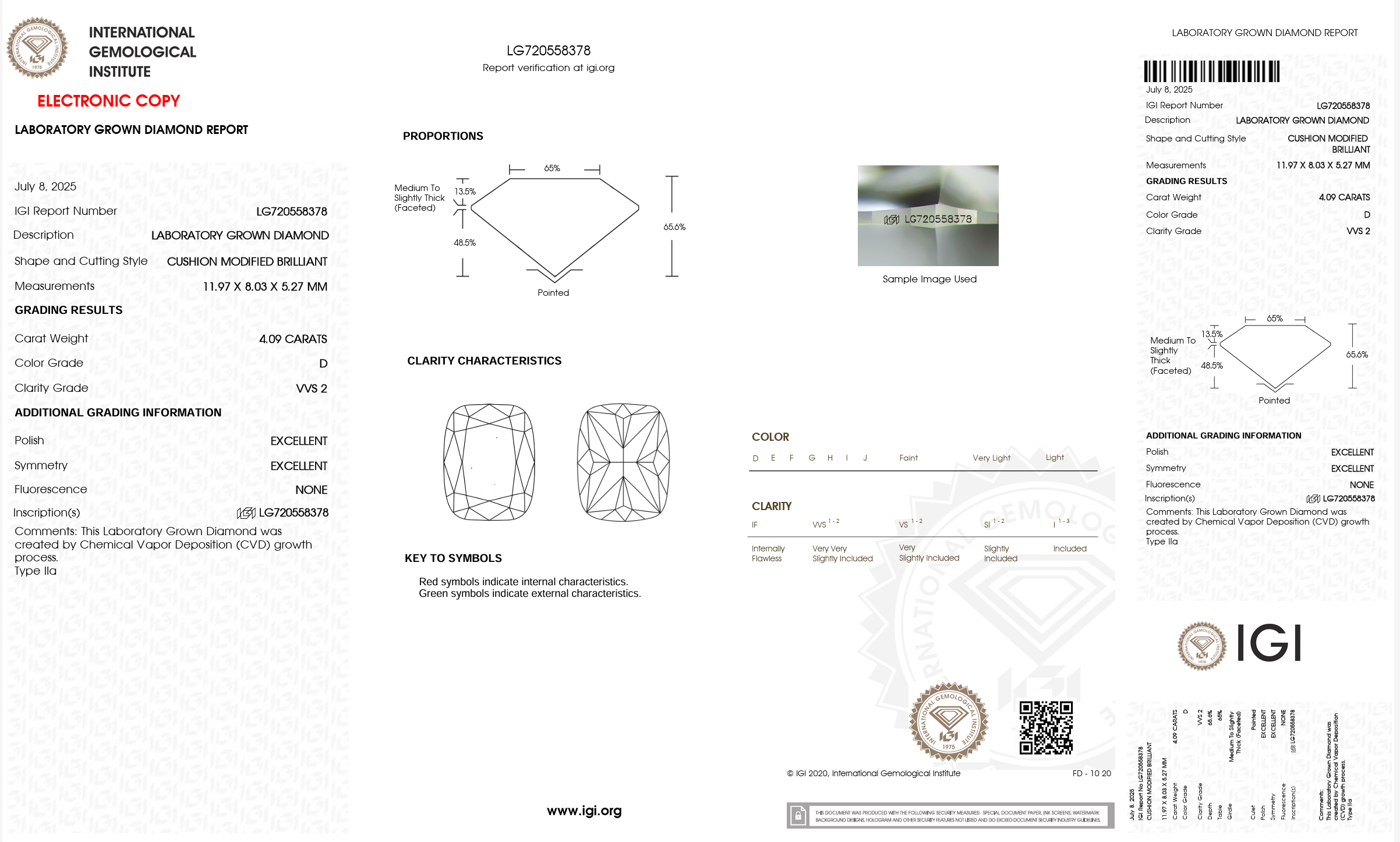 Stella Elongated Cushion Diamond Ring