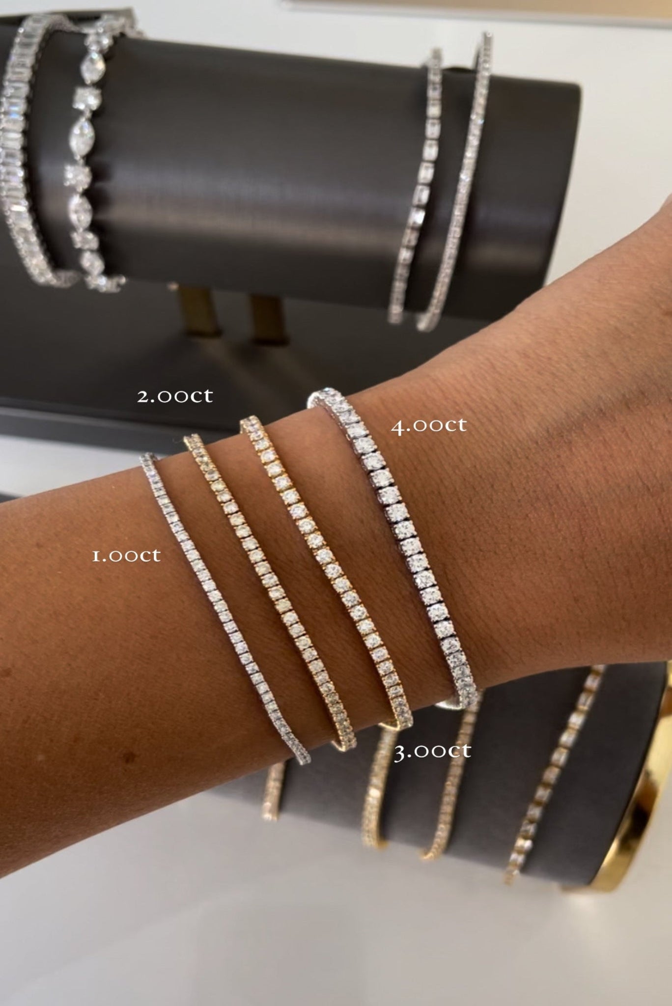 Lab Grown Classic Diamond Tennis Bracelet