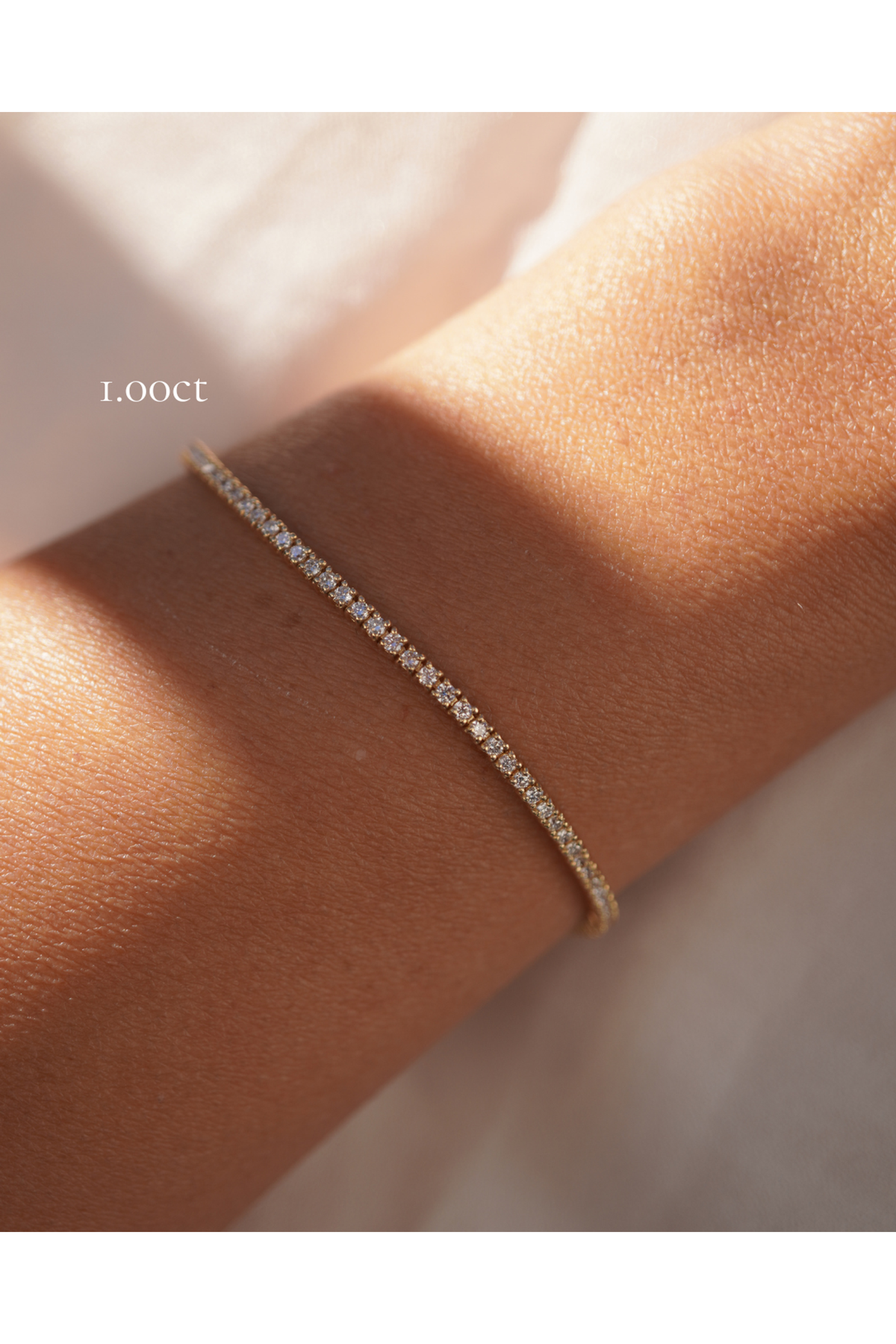 Lab Grown Classic Diamond Tennis Bracelet