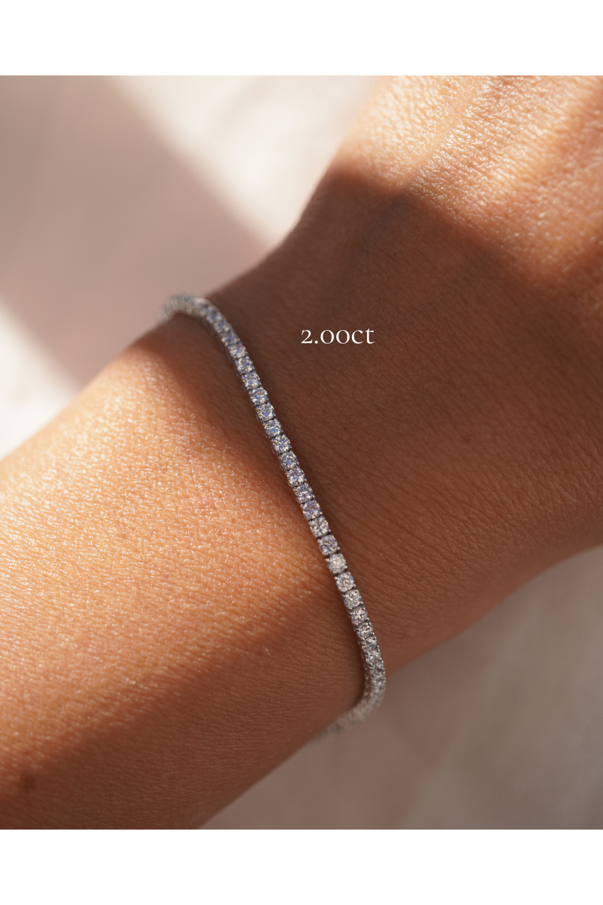 Lab Grown Classic Diamond Tennis Bracelet