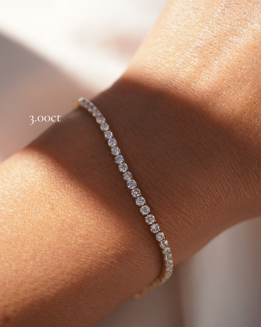 Lab Grown Classic Diamond Tennis Bracelet