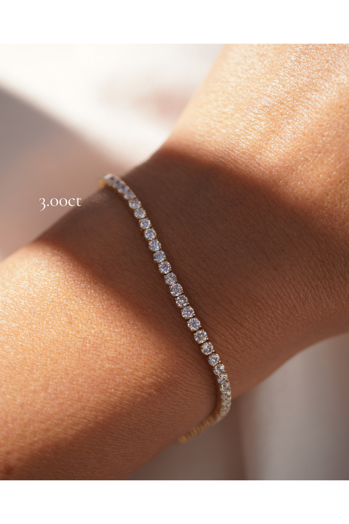 Lab Grown Classic Diamond Tennis Bracelet