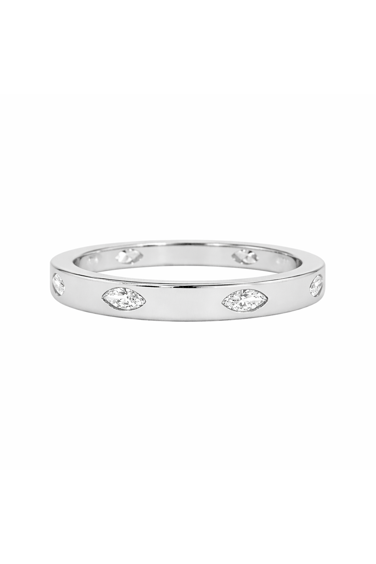 Bezel Diamond Band