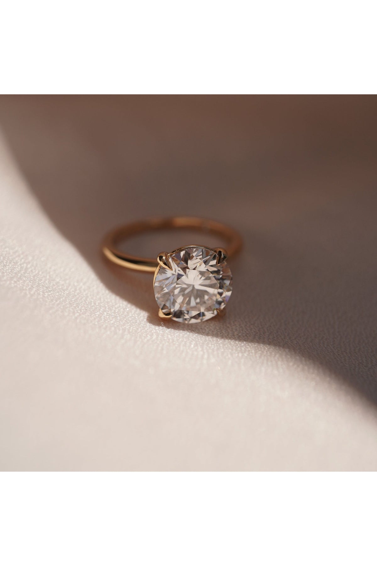 Round Diamond Solitaire Ring