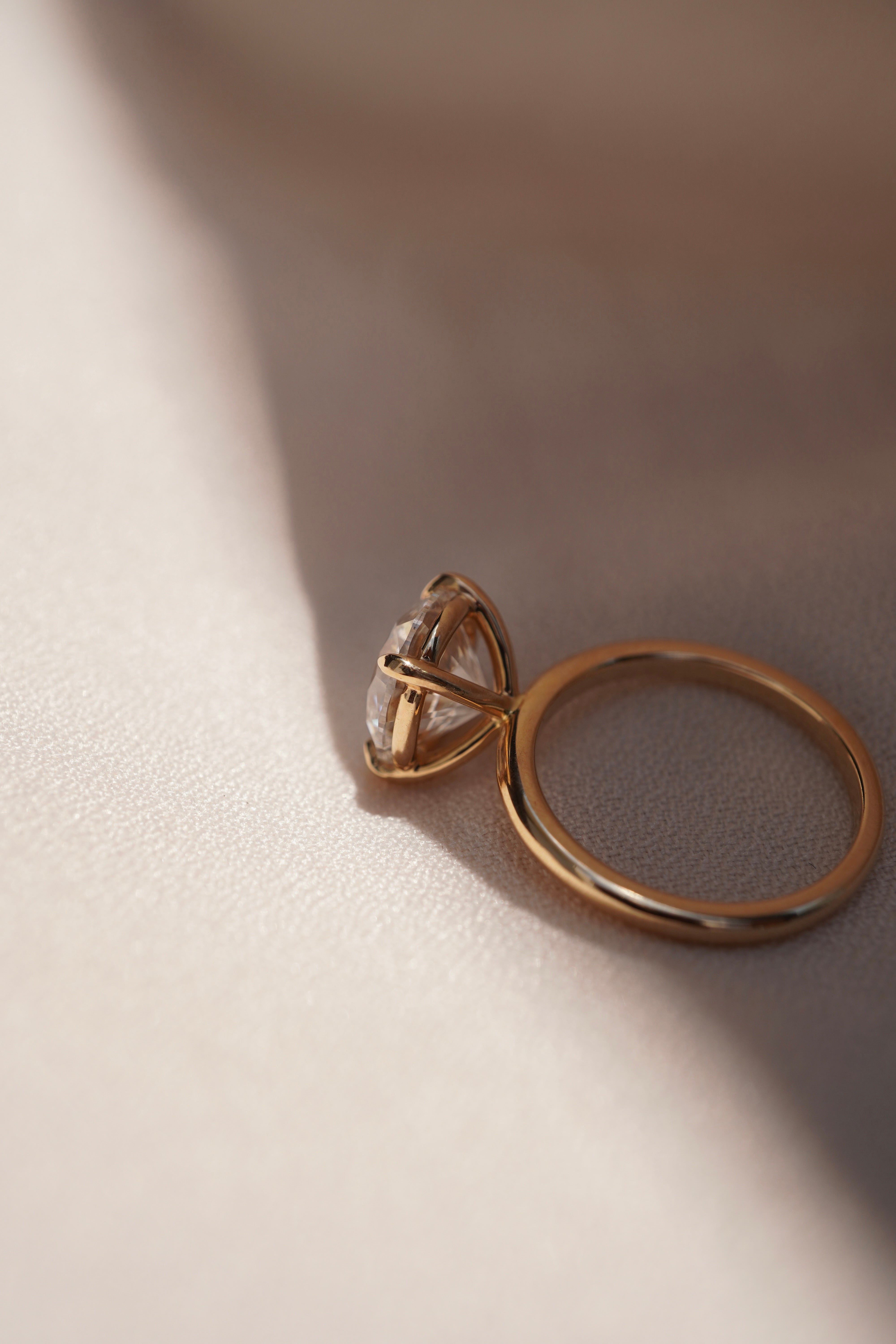 Round Diamond Solitaire