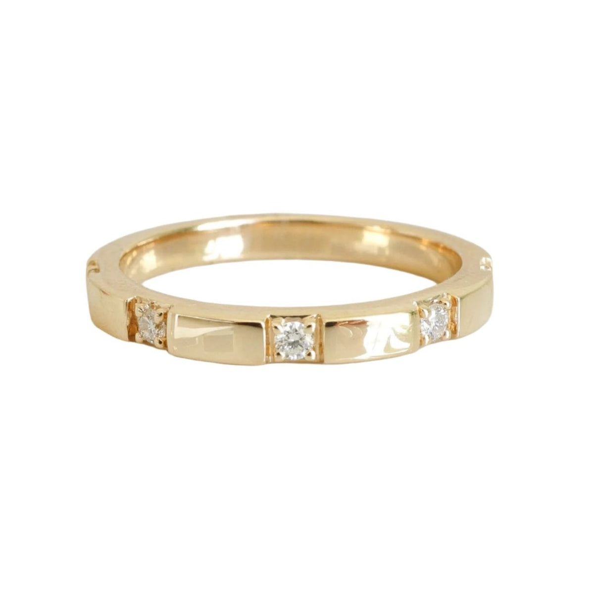 Inlay Diamond Band