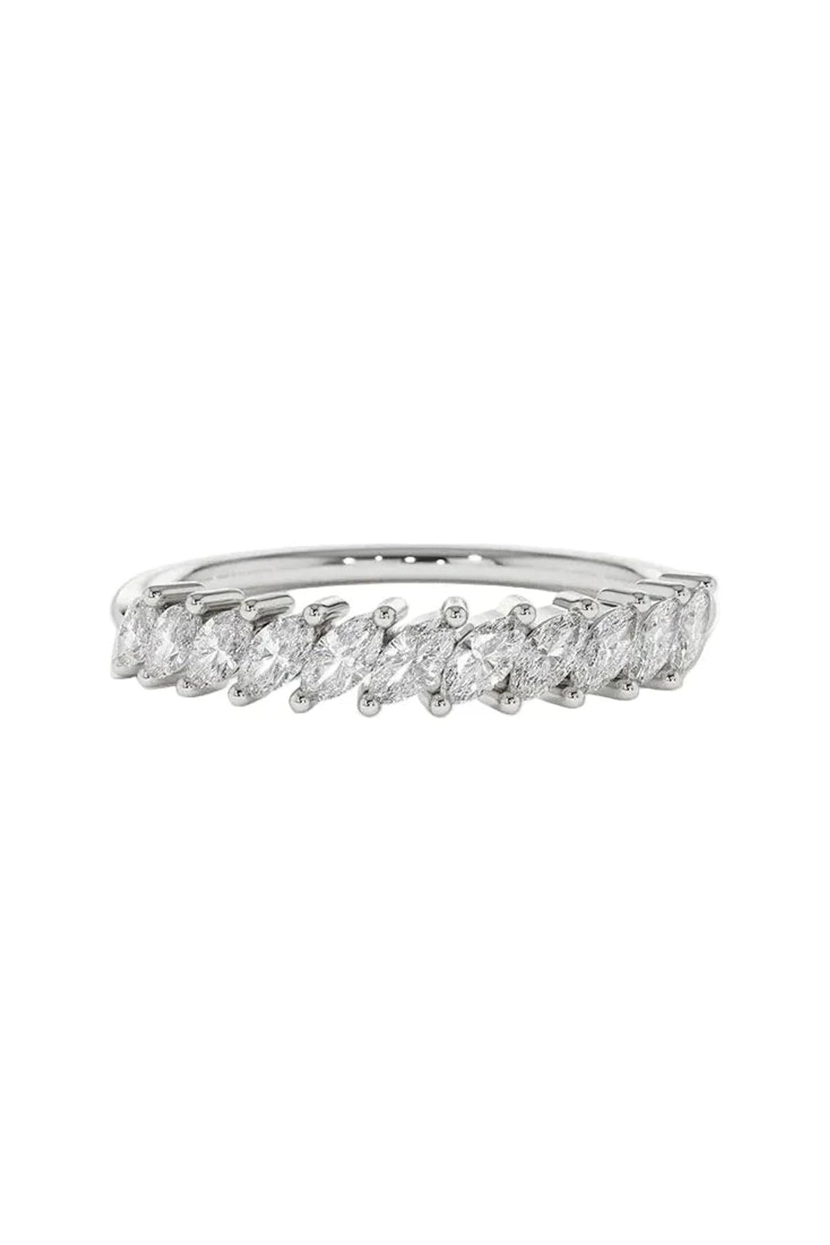 Lab Grown Marquise Slope