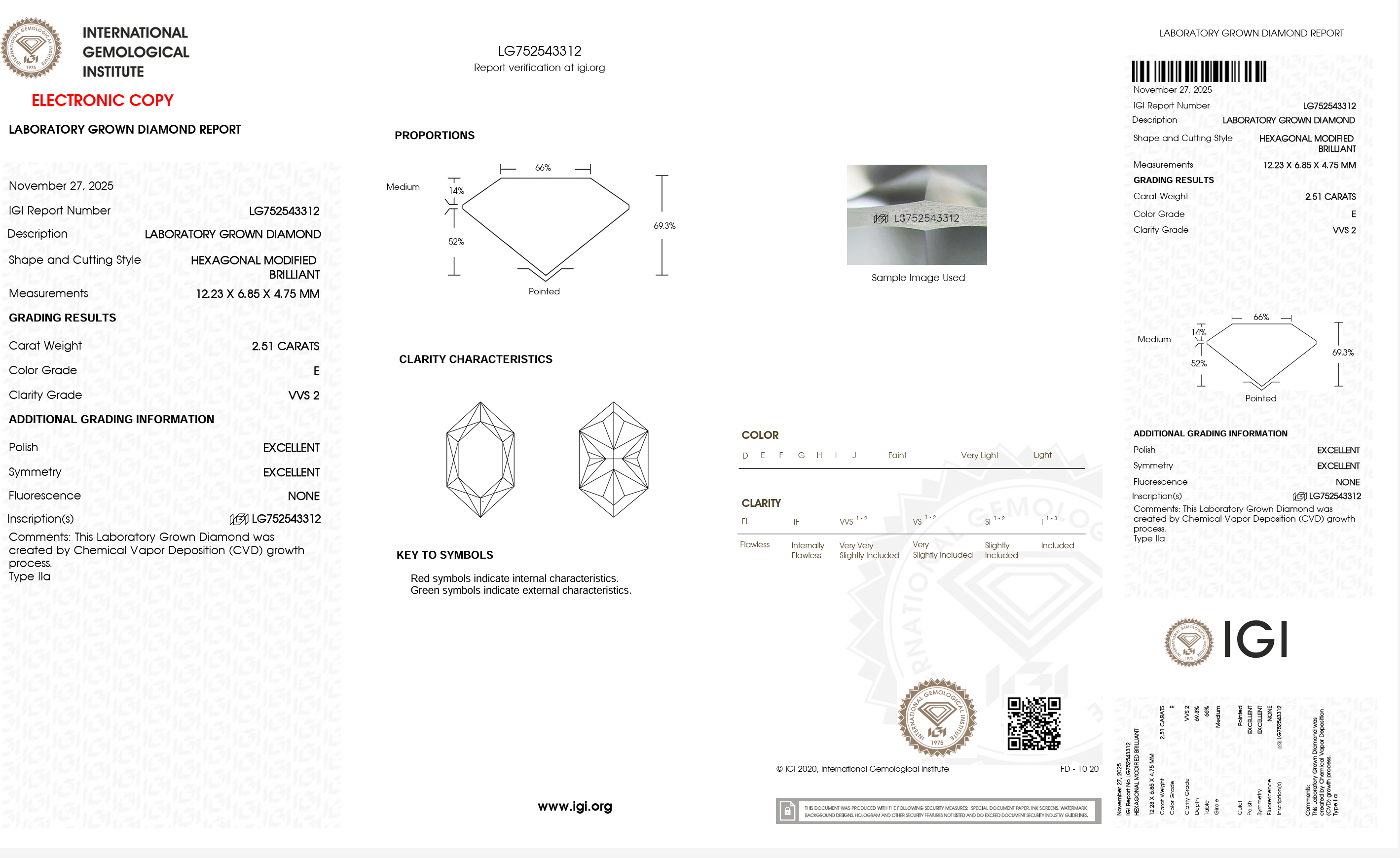 Half Bezel Hexagon Brilliant Engagement Ring