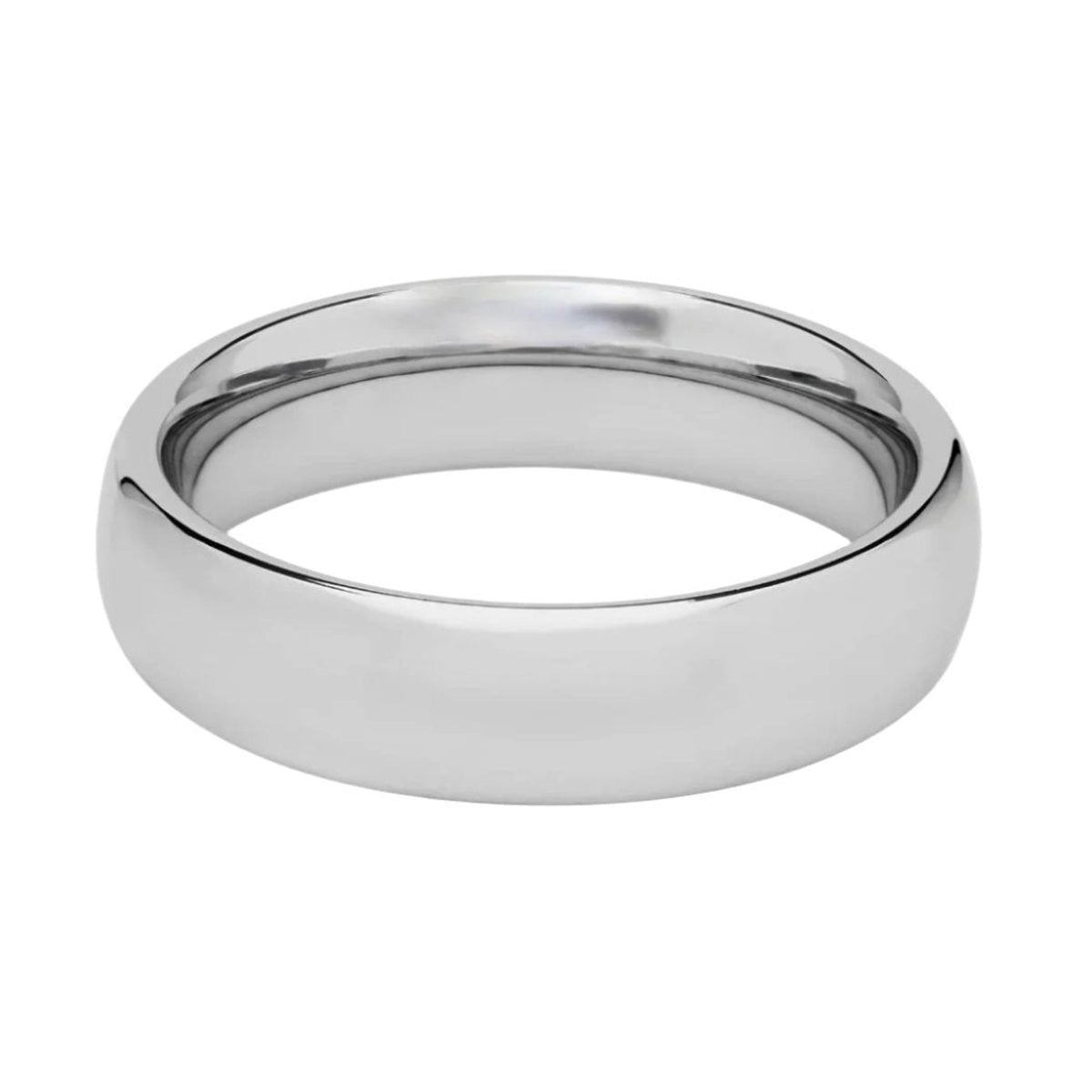 White Tungsten Band